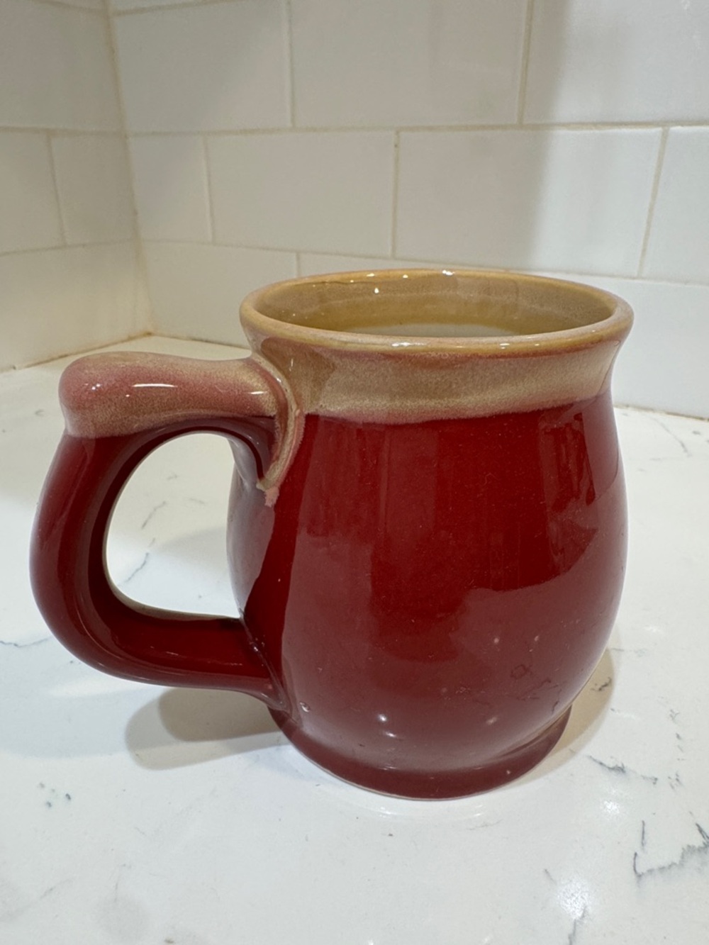 Alaska Moose Ceramic Coffee Mug - Red - Picture 4 of 10